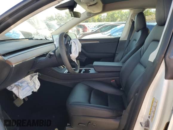 2023 Tesla Model Y Long Range with VIN 7SAYGAEE5PF592387, listed as a Copart auction lot 67555634 with 30,078 mi miles and Salvage title. Bid and sale history available at DreamBid. Image 7.