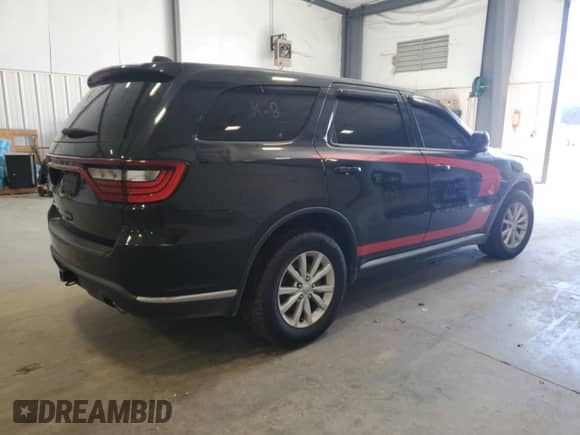 2015 Dodge Durango with VIN 1C4SDHFT6FC946043, listed as a Copart auction lot 47324405 with 102,500 mi miles and Salvage title. Bid and sale history available at DreamBid. Image 3.