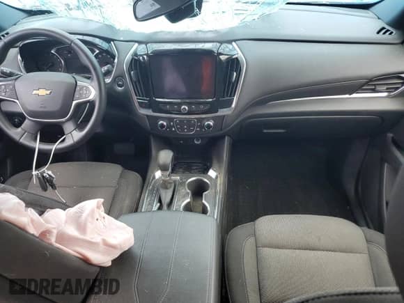 2023 Chevrolet Traverse LT Cloth z VIN 1GNEVGKW0PJ100080, wystawiony jako Copart lot #67797595 z przebiegiem 99 271 mil mil oraz Szkoda całkowita • Salvage title. Historia ofert i sprzedaży dostępna na DreamBid. Obrazek 8.