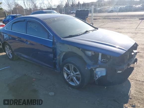 2018 Hyundai Sonata SEL with VIN 5NPE34AF2JH623132, listed as a IAAI auction lot 41708152 with 100,567 mi miles and . Bid and sale history available at DreamBid. Image 1.