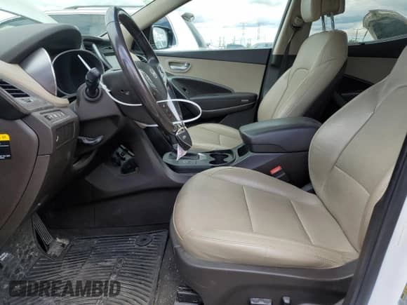 2017 Hyundai Santa Fe 2.0T with VIN 5XYZU4LAXHG473238, listed as a Copart auction lot 58263305 with 63,705 mi miles and Salvage title. Bid and sale history available at DreamBid. Image 7.