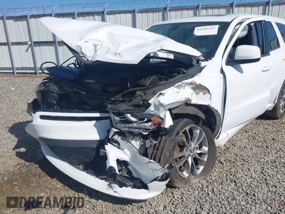 2020 Dodge Durango GT Plus with VIN 1C4RDHDG4LC185934, listed as a IAAI auction lot 41902513 with 81,396 mi miles and . Bid and sale history available at DreamBid. Image 6.