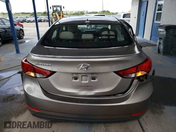 2016 Hyundai Elantra SE with VIN 5NPDH4AE1GH735451, listed as a Copart auction lot 81966065 with 120,011 mi miles and Salvage title. Bid and sale history available at DreamBid. Image 6.