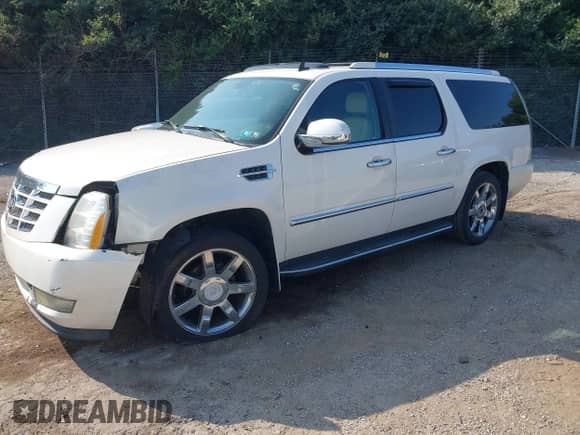 2007 Cadillac Escalade ESV with VIN 1GYFK66837R350274, listed as a IAAI auction lot 42843358 with 247,792 mi miles and . Bid and sale history available at DreamBid. Image 2.