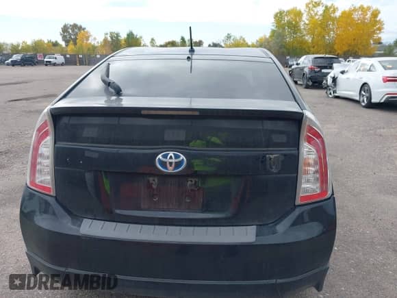 2012 Toyota Prius Four with VIN JTDKN3DU2C1561825, listed as a IAAI auction lot 43545693 with 94,090 mi miles and . Bid and sale history available at DreamBid. Image 16.