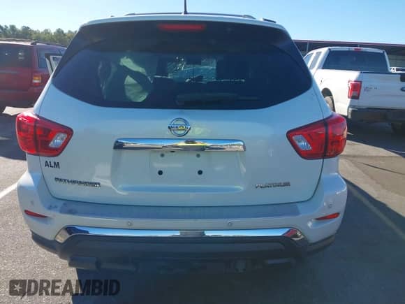 2018 Nissan Pathfinder S with VIN 5N1DR2MN2JC619879, listed as a IAAI auction lot 43453776 with 185,402 mi miles and . Bid and sale history available at DreamBid. Image 17.