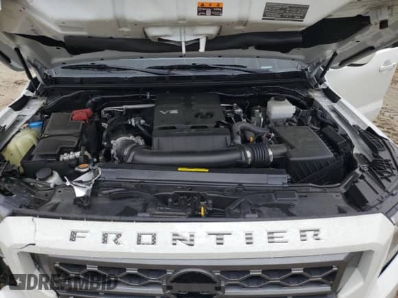 2023 Nissan Frontier SV with VIN 1N6ED1EK8PN640719, listed as a Copart auction lot 81182095 with 30,965 mi miles and Salvage title. Bid and sale history available at DreamBid. Image 11.