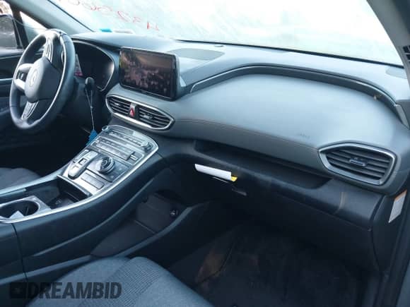 2023 Hyundai Santa Fe Blue with VIN 5NMS2DA14PH014561, listed as a IAAI auction lot 43256092 with 31,761 mi miles and . Bid and sale history available at DreamBid. Image 5.