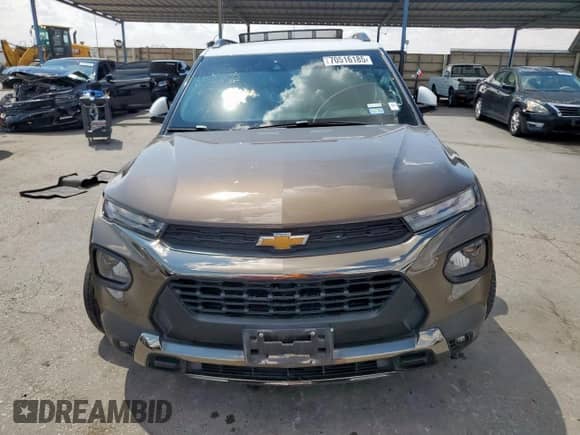 2021 Chevrolet TrailBlazer ACTIV с VIN KL79MSSL7MB155716, выставлен на аукционе Copart как лот 70516185 с пробегом 42 328 миль миль и Списание • Salvage title. История ставок и продаж доступна на DreamBid. Изображение 5.