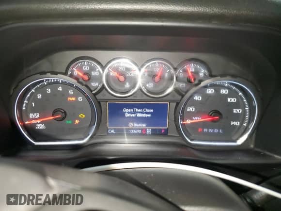 2019 Chevrolet Silverado 1500 with VIN 1GCVYEED0KZ199850, listed as a Copart auction lot 45478835 with 133,690 mi miles and Salvage title. Bid and sale history available at DreamBid. Image 9.