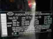 2022 Hyundai Santa Fe SE z VIN 5NMS14AJ4NH430657, wystawiony jako Copart lot #70176615 z przebiegiem 21 362 mil mil oraz Szkoda całkowita • Salvage title. Historia ofert i sprzedaży dostępna na DreamBid. Obrazek 12.