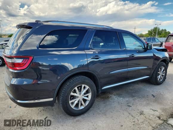 2014 Dodge Durango Limited with VIN 1C4RDJDG8EC557821, listed as a Copart auction lot 80311115 with 160,753 mi miles and Salvage title. Bid and sale history available at DreamBid. Image 3.