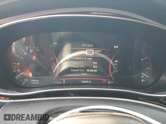 2014 Dodge Dart Limited with VIN 1C3CDFCBXED740516, listed as a Copart auction lot 66805765 with 128,228 mi miles and Salvage title. Bid and sale history available at DreamBid. Image 9.