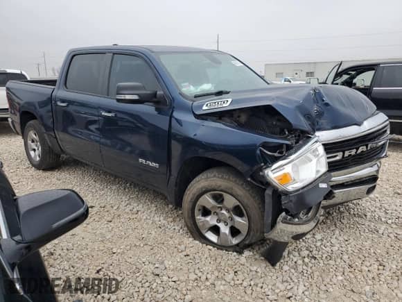 2020 Ram 1500 Big Horn z VIN 1C6RREFGXLN112379, wystawiony jako Copart lot #42867315 z przebiegiem 47 993 mil mil oraz Szkoda całkowita • Salvage title. Historia ofert i sprzedaży dostępna na DreamBid. Obrazek 4.