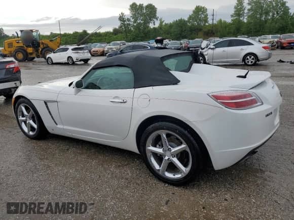 2008 Saturn Sky Red Line with VIN 1G8MG35X98Y102960, listed as a Copart auction lot 61233914 with 129,890 mi miles and Salvage title. Bid and sale history available at DreamBid. Image 2.