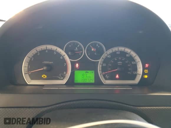 2009 Chevrolet Aveo 2LT z VIN KL1TG56E29B319739, wystawiony jako Copart lot #71941394 z przebiegiem 130 724 mil mil oraz Nie do naprawy • Non repairable. Historia ofert i sprzedaży dostępna na DreamBid. Obrazek 9.