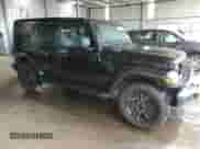 2023 Jeep Wrangler Sahara Altitude with VIN 1C4HJXEG1PW614643, listed as a Copart auction lot 52128245 with 9,890 mi miles and Clean title. Bid and sale history available at DreamBid. Image 4.