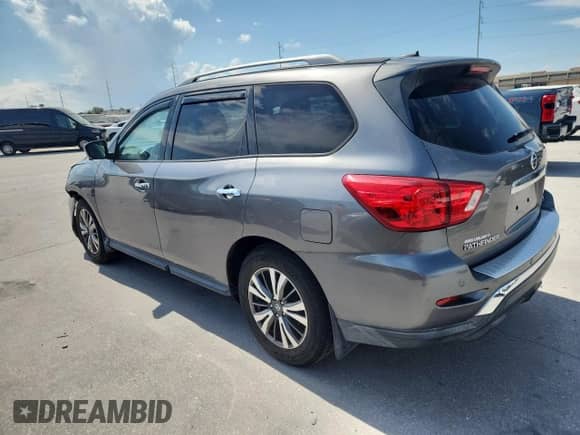 2017 Nissan Pathfinder SV with VIN 5N1DR2MNXHC668970, listed as a Copart auction lot 71276365 with 118,830 mi miles and Salvage title. Bid and sale history available at DreamBid. Image 2.