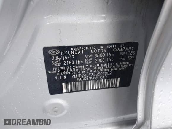 2018 Hyundai Elantra SE z VIN KMHD74LF2JU502082, wystawiony jako IAAI lot #43403580 z przebiegiem 65 514 mil mil oraz . Historia ofert i sprzedaży dostępna na DreamBid. Obrazek 9.