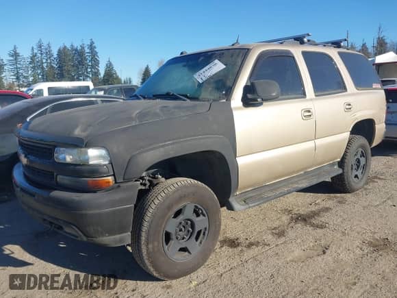 2005 Chevrolet Tahoe Z71 with VIN 1GNEK13T65R240160, listed as a IAAI auction lot 41444830 with 154,532 mi miles and . Bid and sale history available at DreamBid. Image 2.