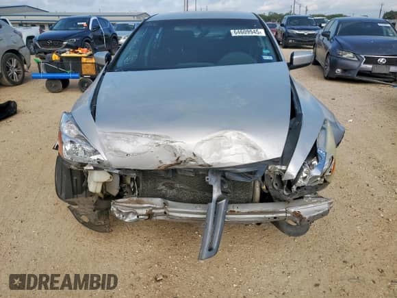 2005 Honda Accord LX with VIN 1HGCM55465A162230, listed as a Copart auction lot 64609945 with 275,452 mi miles and Salvage title. Bid and sale history available at DreamBid. Image 5.