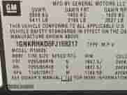 2015 Chevrolet Traverse LT z VIN 1GNKRHKD8FJ168217, wystawiony jako IAAI lot #43575623 z przebiegiem 215 964 mil mil oraz . Historia ofert i sprzedaży dostępna na DreamBid. Obrazek 9.