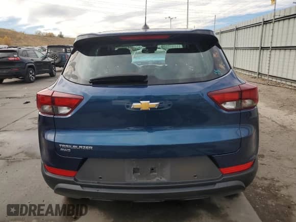 2021 Chevrolet TrailBlazer LS with VIN KL79MNSL5MB088275, listed as a Copart auction lot 78198774 with 56,707 mi miles and Clean title. Bid and sale history available at DreamBid. Image 6.