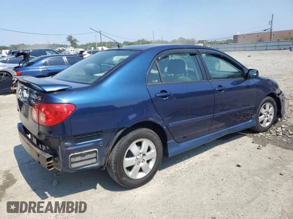 2005 Toyota Corolla S with VIN 2T1BR32E35C460940, listed as a Copart auction lot 68747495 with 206,907 mi miles and Salvage title. Bid and sale history available at DreamBid. Image 3.