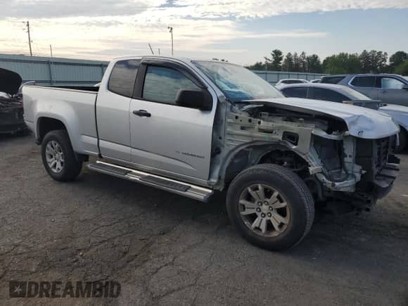 2020 Chevrolet Colorado 2WD Work Truck with VIN 1GCHSBEA9L1201145, listed as a Copart auction lot 66556705 with 96,051 mi miles and Salvage title. Bid and sale history available at DreamBid. Image 4.