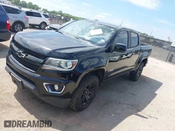 2019 Chevrolet Colorado 4WD Z71 with VIN 1GCGTDEN8K1244557, listed as a IAAI auction lot 42810686 with 109,769 mi miles and . Bid and sale history available at DreamBid. Image 2.