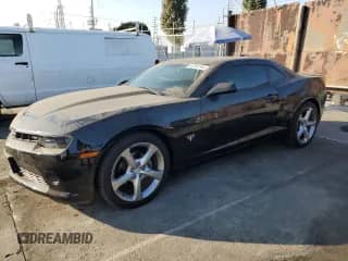2015 Chevrolet Camaro LT с VIN 2G1FF1E34F9105505, выставлен на аукционе Copart как лот 82844164 с пробегом 66 152 миль миль и Списание • Salvage title. История ставок и продаж доступна на DreamBid. Изображение 1.