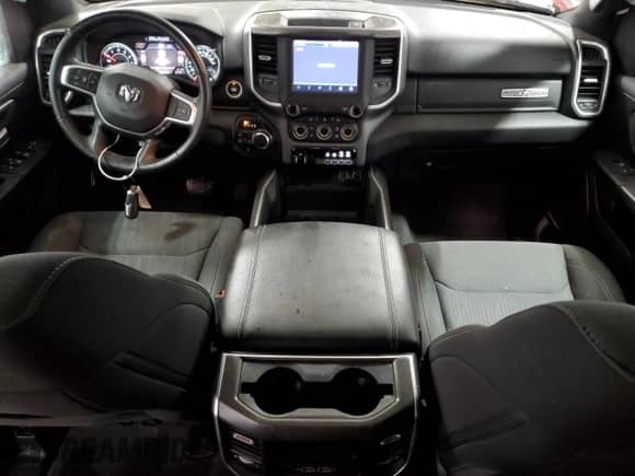 2023 Ram 1500 Lone Star with VIN 1C6SRFFT9PN541507, listed as a Copart auction lot 65176275 with 46,351 mi miles and Non repairable. Bid and sale history available at DreamBid. Image 8.