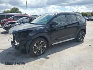2020 Hyundai Tucson Sport with VIN KM8J33ALXLU121519, listed as a Copart auction lot 67807895 with 62,236 mi miles and Salvage title. Bid and sale history available at DreamBid. Image 1.