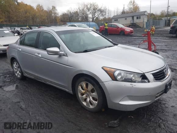 2010 Honda Accord EX-L with VIN 1HGCP2F81AA010468, listed as a IAAI auction lot 43559346 with 190,298 mi miles and . Bid and sale history available at DreamBid. Image 1.