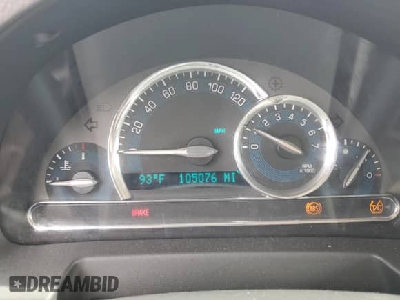 2006 Chevrolet HHR LT with VIN 3GNDA23P86S553393, listed as a Copart auction lot 81612345 with 105,076 mi miles and Salvage title. Bid and sale history available at DreamBid. Image 9.