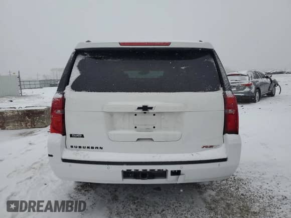 2020 Chevrolet Suburban Premier с VIN 1GNSKJKJ9LR283357, выставлен на аукционе Copart как лот 44111475 с пробегом 68 021 миль миль и Списание • Salvage title. История ставок и продаж доступна на DreamBid. Изображение 6.