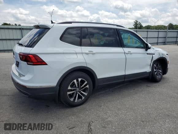 2023 Volkswagen Tiguan S с VIN 3VVRB7AX9PM047008, выставлен на аукционе Copart как лот 65026495 с пробегом 50 944 миль миль и Списание • Salvage title. История ставок и продаж доступна на DreamBid. Изображение 3.