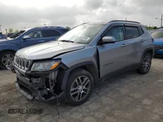 2018 Jeep Compass Altitude с VIN 3C4NJCBB0JT122767, выставлен на аукционе Copart как лот 59783495 с пробегом 47 708 миль миль и Списание • Salvage title. История ставок и продаж доступна на DreamBid. Изображение 1.