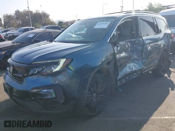 2021 Honda Pilot Special Edition with VIN 5FNYF6H21MB007234, listed as a IAAI auction lot 43236283 with 59,240 mi miles and . Bid and sale history available at DreamBid. Image 19.