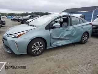 2020 Toyota Prius LE with VIN JTDL9RFU4L3016416, listed as a Copart auction lot 64112455 with Not provided miles and Salvage title. Bid and sale history available at DreamBid. Image 1.