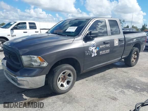 2015 Ram 1500 ST with VIN 1C6RR7FTXFS744135, listed as a IAAI auction lot 43410551 with 202,975 mi miles and . Bid and sale history available at DreamBid. Image 2.