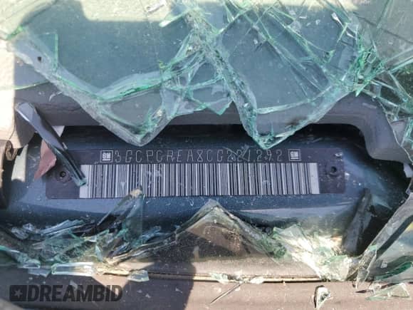 2012 Chevrolet Silverado 1500 LS z VIN 3GCPCREA8CG221292, wystawiony jako Copart lot #54921445 z przebiegiem Nie podano mil oraz Szkoda całkowita • Salvage title. Historia ofert i sprzedaży dostępna na DreamBid. Obrazek 12.