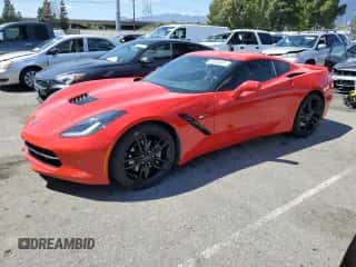 2019 Chevrolet Corvette 1LT z VIN 1G1YB2D73K5111639, wystawiony jako Copart lot #50060404 z przebiegiem 24 787 mil mil oraz Szkoda całkowita • Salvage title. Historia ofert i sprzedaży dostępna na DreamBid. Obrazek 1.