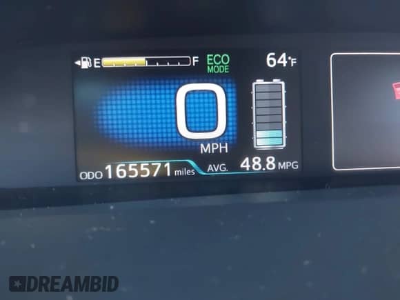 2016 Toyota Prius Two с VIN JTDKBRFU7G3513451, выставлен на аукционе IAAI как лот 43416516 с пробегом 165 571 миль миль и . История ставок и продаж доступна на DreamBid. Изображение 7.