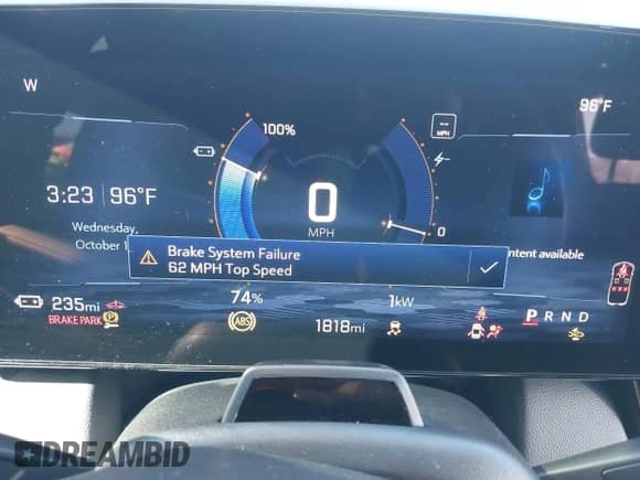 2025 Chevrolet Equinox EV RS с VIN 3GN7DSRP3SS252133, выставлен на аукционе IAAI как лот 43335567 с пробегом 1 818 миль миль и . История ставок и продаж доступна на DreamBid. Изображение 7.