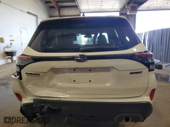 2025 Subaru Forester Special Sports z VIN JF2SLDHC7SH514455, wystawiony jako Copart lot #64605855 z przebiegiem 3 500 mil mil oraz Szkoda całkowita • Salvage title. Historia ofert i sprzedaży dostępna na DreamBid. Obrazek 6.