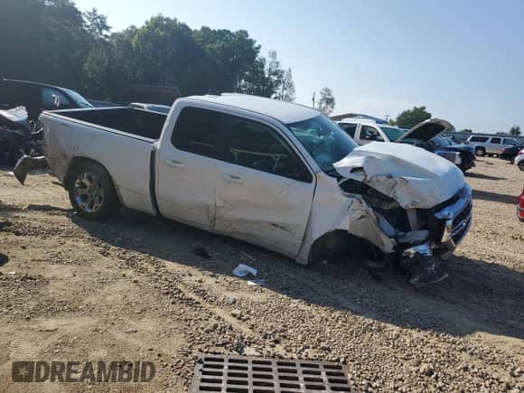 2022 Ram 1500 Big Horn with VIN 1C6RREBT2NN219626, listed as a Copart auction lot 69264615 with Not provided miles and Non repairable. Bid and sale history available at DreamBid. Image 4.