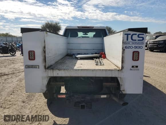 2021 Chevrolet Silverado 2500HD Work Truck with VIN 1GC2WLE76MF301969, listed as a Copart auction lot 88481805 with 94,352 mi miles and Salvage title. Bid and sale history available at DreamBid. Image 6.