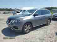 2017 Nissan Pathfinder SV with VIN 5N1DR2MN0HC905711, listed as a Copart auction lot 71977465 with 119,672 mi miles and Salvage title. Bid and sale history available at DreamBid. Image 1.