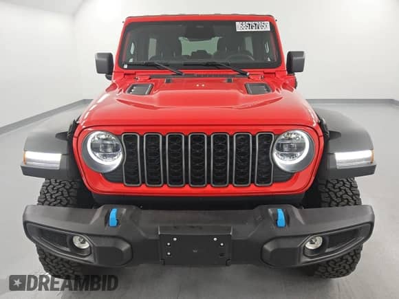 2025 Jeep Wrangler Rubicon с VIN 1C4RJXR6XSW584136, выставлен на аукционе Copart как лот 68575705 с пробегом 7 122 миль миль и Чистый • Clean title. История ставок и продаж доступна на DreamBid. Изображение 5.